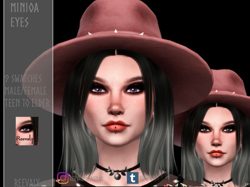 Minioa Eyes By Reevaly 1 Minioa Eyes By Reevaly Sims 4 CC