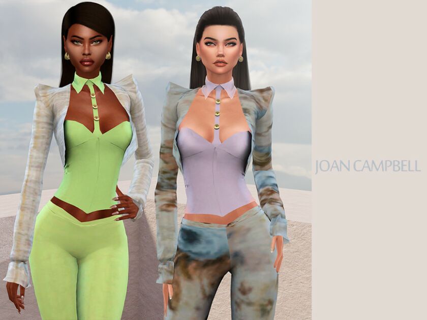 Miranda Jacket 1 Miranda Jacket Sims 4 CC