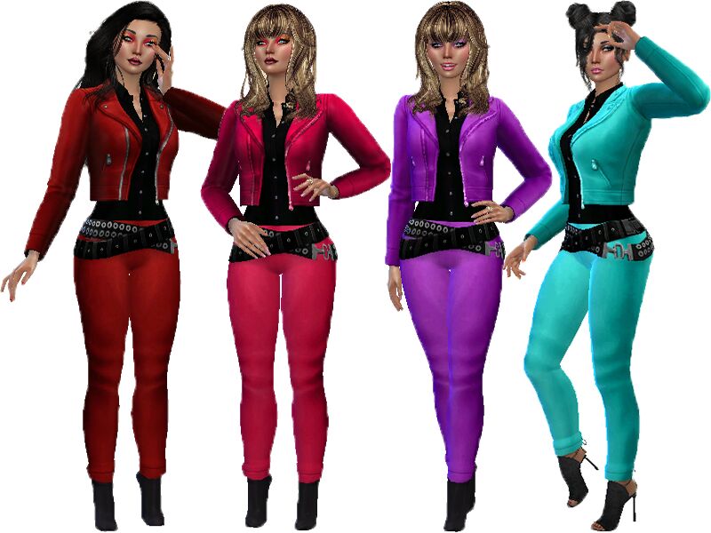 sims 4 cc motorcycle jacket by trudieopp 2