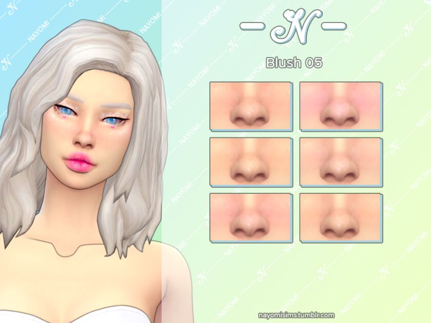 Nayomisims – Blush 05 By Nayomisims 1 Nayomisims – Blush 05 By Nayomisims Sims 4 CC