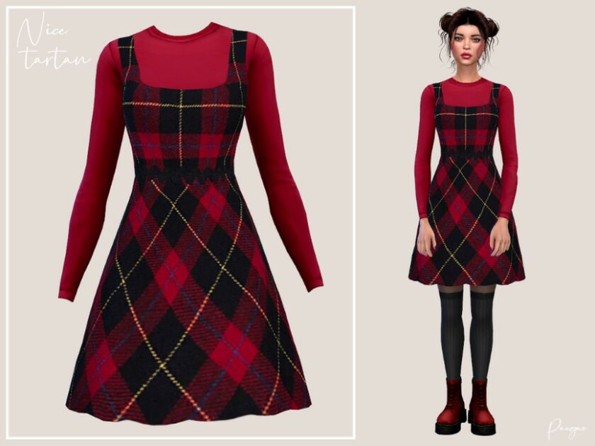 Nicetartan By Paogae 1 Nicetartan By Paogae Sims 4 CC