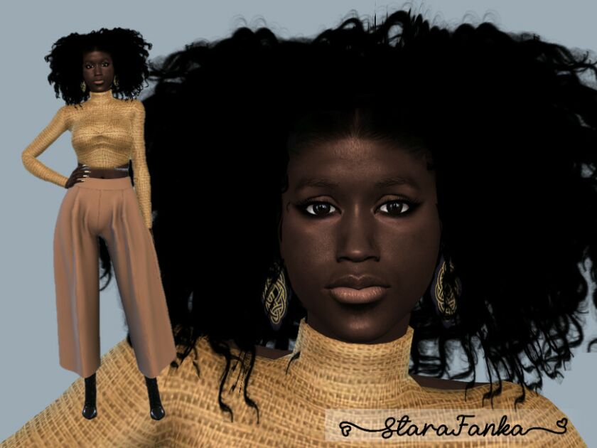 Nosizwe Ngige By Starafanka 1 Nosizwe Ngige By Starafanka Sims 4 CC