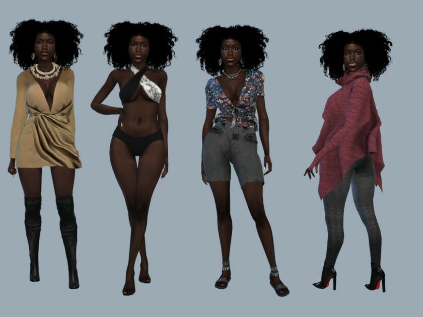 Nosizwe Ngige By Starafanka 3 sims 4 cc nosizwe ngige by starafanka 3