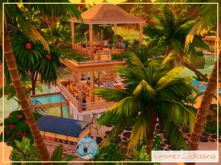 Ohan Ali Beach 5 sims 4 cc ohanali beach 3