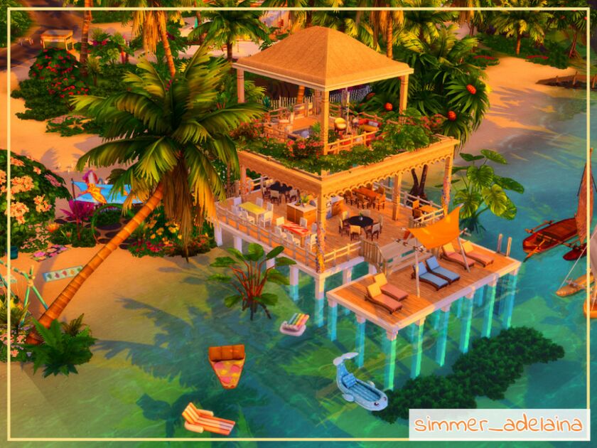 Ohan Ali Beach 3 sims 4 cc ohanali beach 4