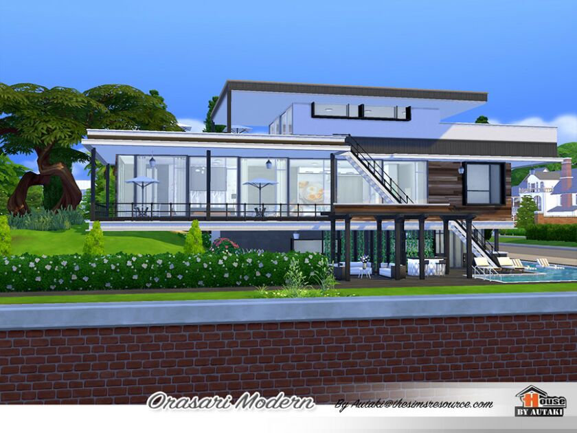 Orasari Modern Nocc By Autaki 7 sims 4 cc orasari modern nocc by autaki 2