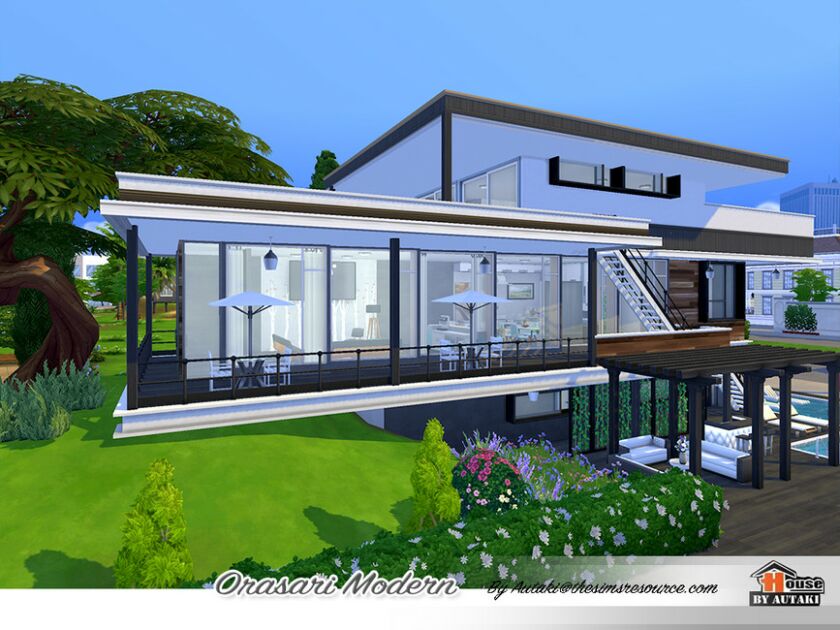 Orasari Modern Nocc By Autaki 5 sims 4 cc orasari modern nocc by autaki 4
