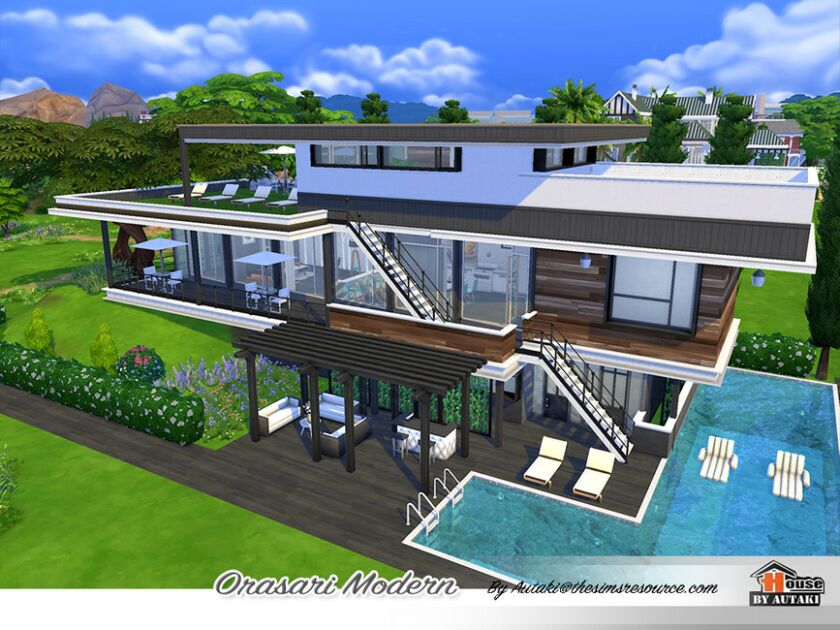 Orasari Modern Nocc By Autaki 4 sims 4 cc orasari modern nocc by autaki 5