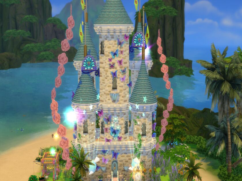 Palace (Mermaid) By Susancho93 1 Palace (Mermaid) By Susancho93 Sims 4 CC