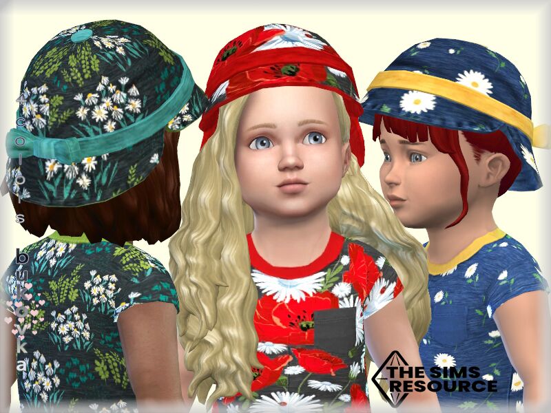 Panama HAT Ftod By Bukovka 1 Panama HAT Ftod By Bukovka Sims 4 CC