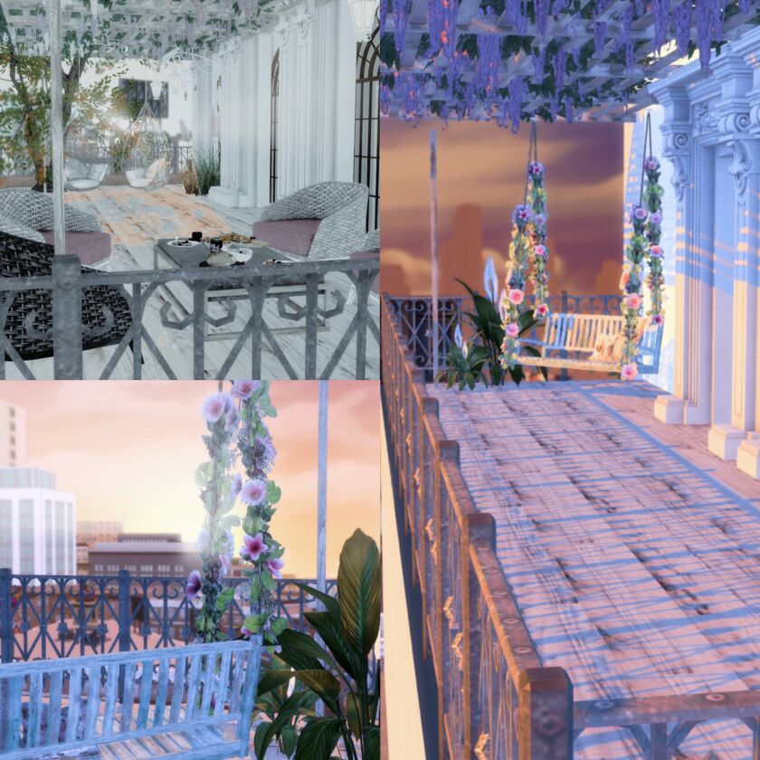Parisian-Loft-Apartment By Mrsbarbiex3 2 sims 4 cc parisian loft apartment by mrsbarbiex3 10