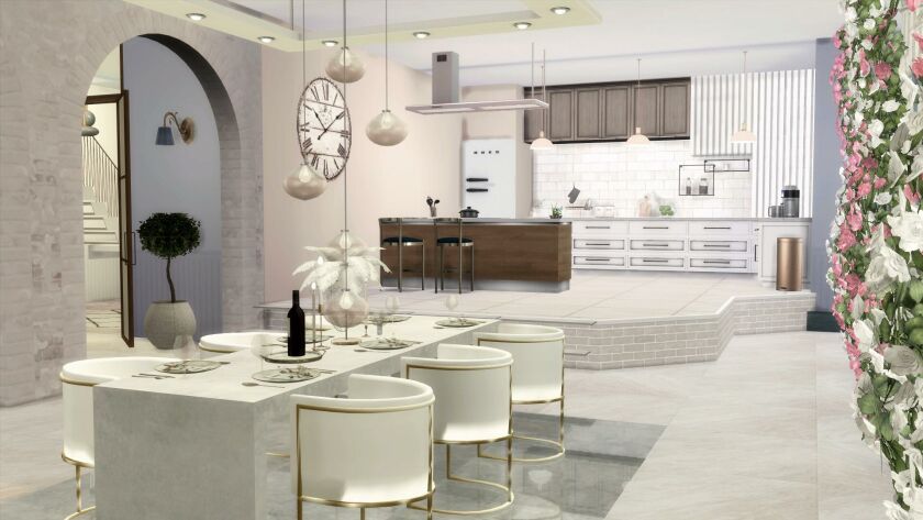 Parisian-Loft-Apartment By Mrsbarbiex3 9 sims 4 cc parisian loft apartment by mrsbarbiex3 3