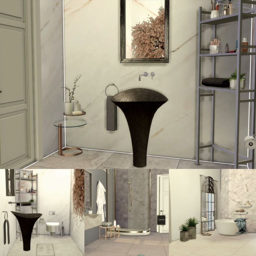 Parisian-Loft-Apartment By Mrsbarbiex3 7 sims 4 cc parisian loft apartment by mrsbarbiex3 5