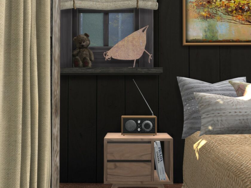 Pumpkin Purple – Bedroom 6 sims 4 cc pumpkin purple bedroom by fredbrenny 3