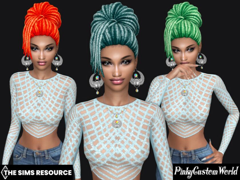 Recolor Of Nightcrawler’s Nala Hair By Pinkycustomworld 4 sims 4 cc recolor of nightcrawlers nala hair by pinkycustomworld 2