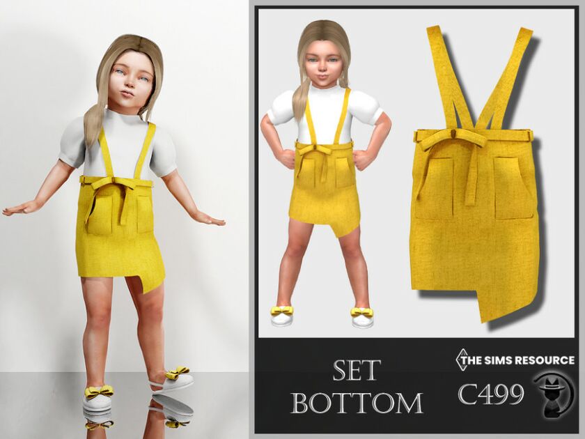 Set-Bottom C499 By Turksimmer 1 Set-Bottom C499 By Turksimmer Sims 4 CC