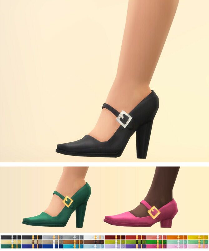 Shoes For Audrey 1 Shoes For Audrey Sims 4 CC