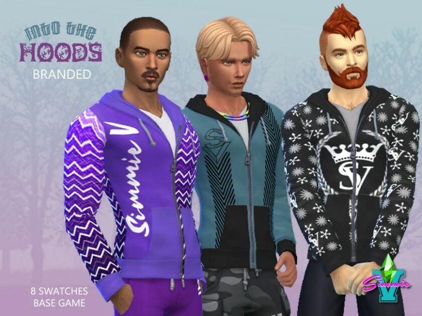 Simmiev Into The Hoods Branded By Simmiev 1 Simmiev Into The Hoods Branded By Simmiev Sims 4 CC