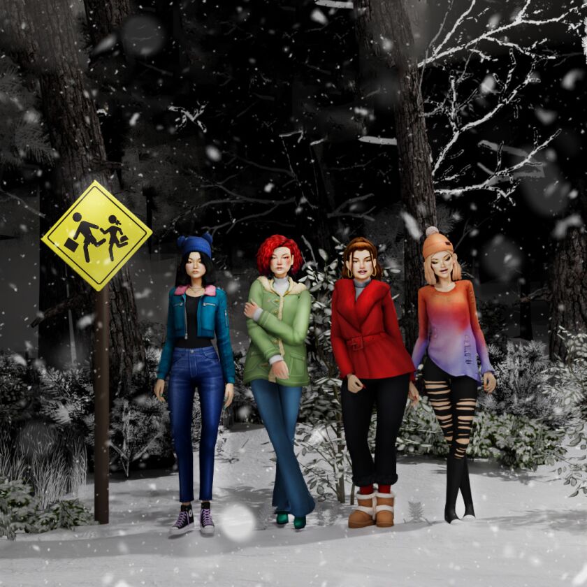 South Park - Girls 1 South Park – Girls Sims 4 CC