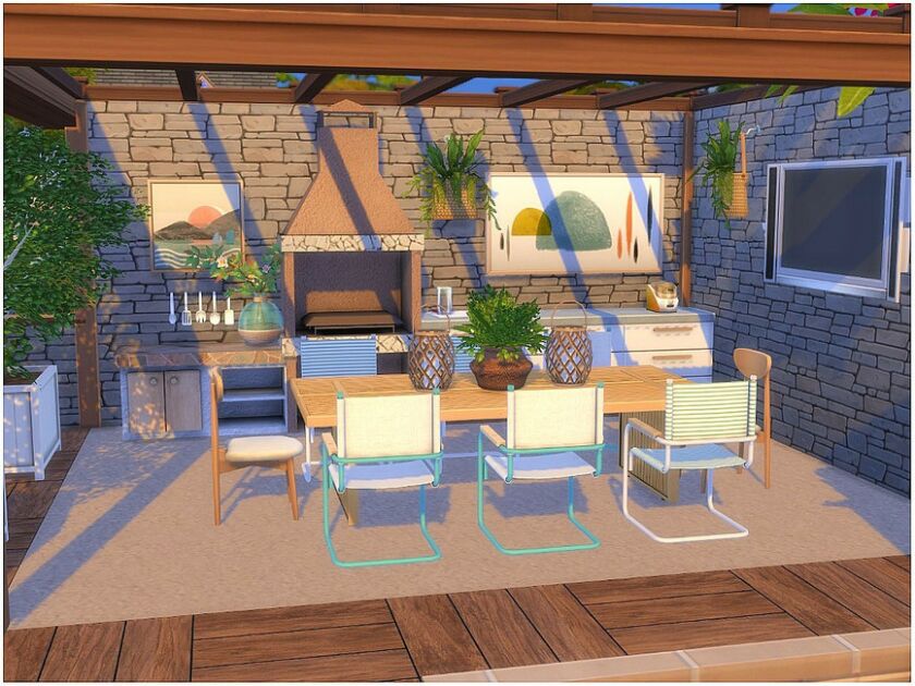Spring Yard By Lotsbymanal 4 sims 4 cc spring yard by lotsbymanal 2