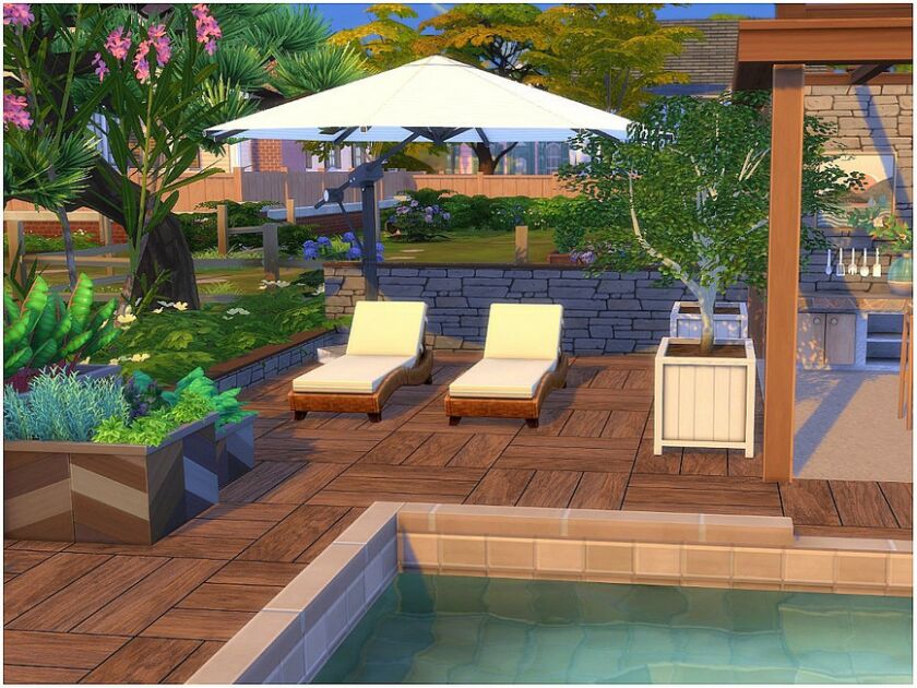 Spring Yard By Lotsbymanal 3 sims 4 cc spring yard by lotsbymanal 3
