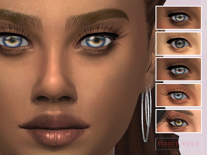 Starry Eyes By Tokotommy 1 Starry Eyes By Tokotommy Sims 4 CC