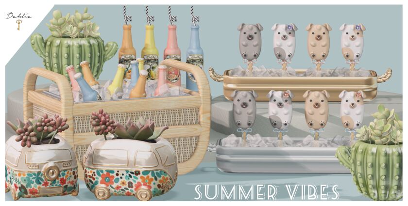 Summer Vibes 1 Summer Vibes Sims 4 CC