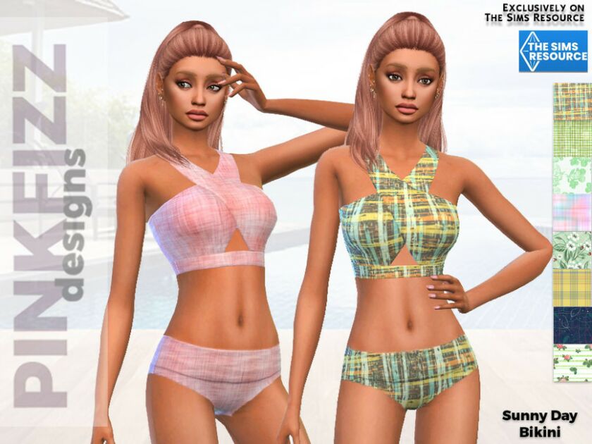 Sunny DAY Bikini By Pinkfizzzzz 1 Sunny DAY Bikini By Pinkfizzzzz Sims 4 CC