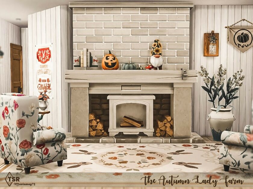 The Autumn Lady Farm NO CC By Moniamay72 4 sims 4 cc the autumn lady farm no cc by moniamay72 5