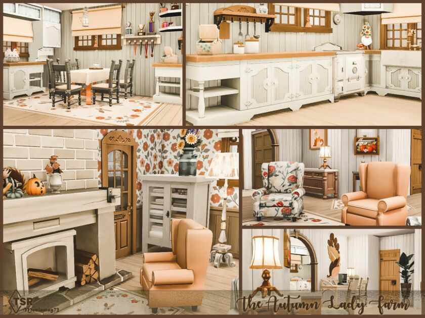 The Autumn Lady Farm NO CC By Moniamay72 3 sims 4 cc the autumn lady farm no cc by moniamay72 7