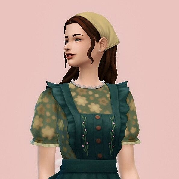 sims 4 cc the cottage girl by hedennychen 4