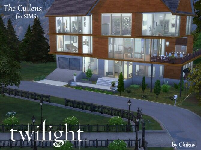The Cullens Home From Twilight Saga By Chikiwi2016 1 The Cullens Home From Twilight Saga By Chikiwi2016 Sims 4 CC