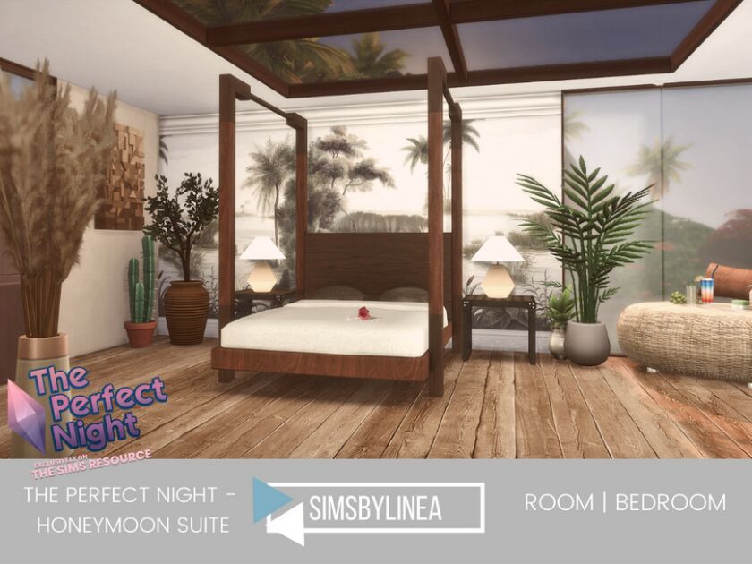 The Perfect Night – Honeymoon Suite By Simsbylinea 1 The Perfect Night – Honeymoon Suite By Simsbylinea Sims 4 CC