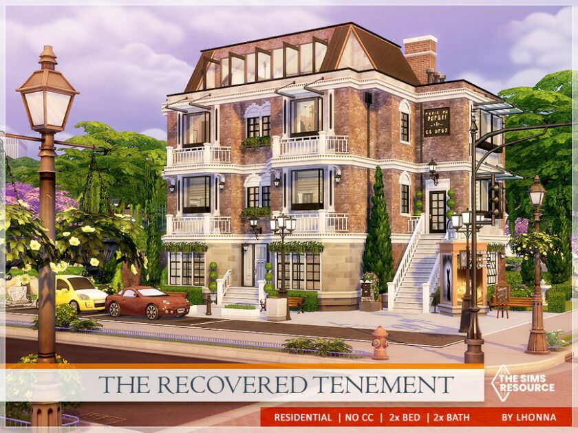 The Recovered Tenement 1 The Recovered Tenement Sims 4 CC
