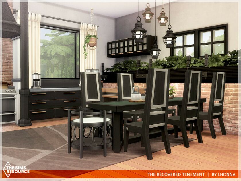 The Recovered Tenement 2 sims 4 cc the recovered tenement no cc by lhonna 7