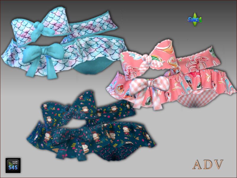 Toddler Swimwear And Accessories 5 sims 4 cc toddler swimwear and accessories 2