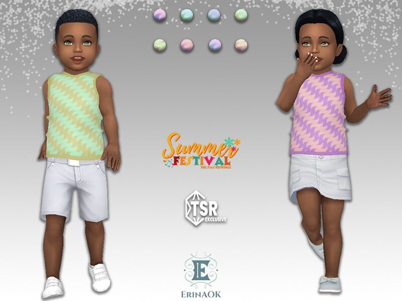 Toddler TOP 1 Toddler TOP Sims 4 CC