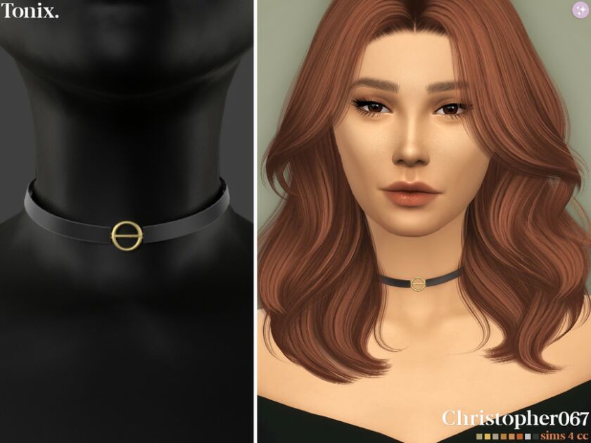 Tonix Choker / Christopher067 (Updated) By Christopher067 1 Tonix Choker / Christopher067 (Updated) By Christopher067 Sims 4 CC