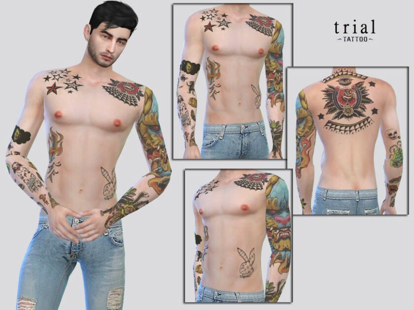 Trial Tattoo By Mclaynesims 1 Trial Tattoo By Mclaynesims Sims 4 CC