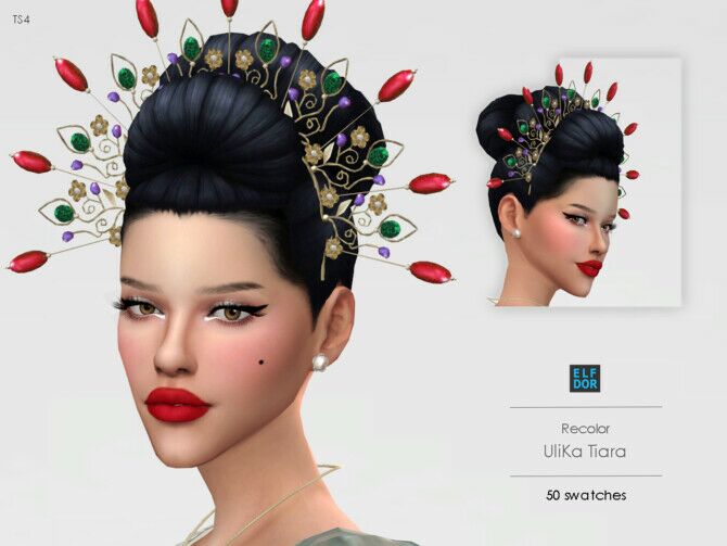 Ulika Tiara RC 1 Ulika Tiara RC Sims 4 CC