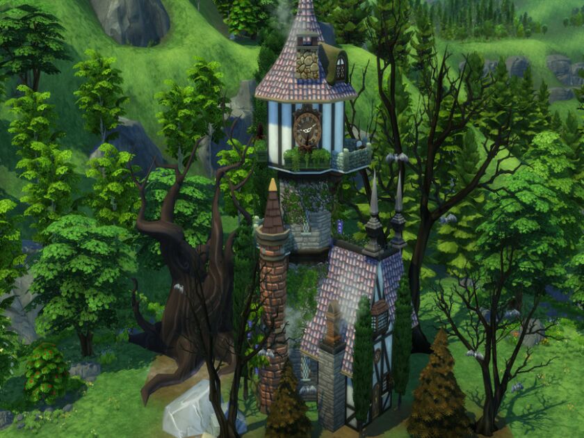 Vampire Tower By Susancho93 1 Vampire Tower By Susancho93 Sims 4 CC
