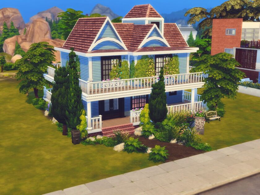 Victorian Blue Shell- NO CC By Genkaiharetsu 2 sims 4 cc victorian blue shell no cc by genkaiharetsu 7