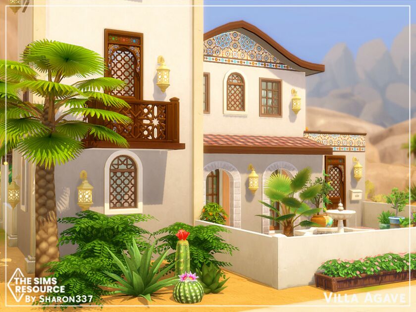 Villa Agave By Sharon337 5 sims 4 cc villa agave by sharon337 3