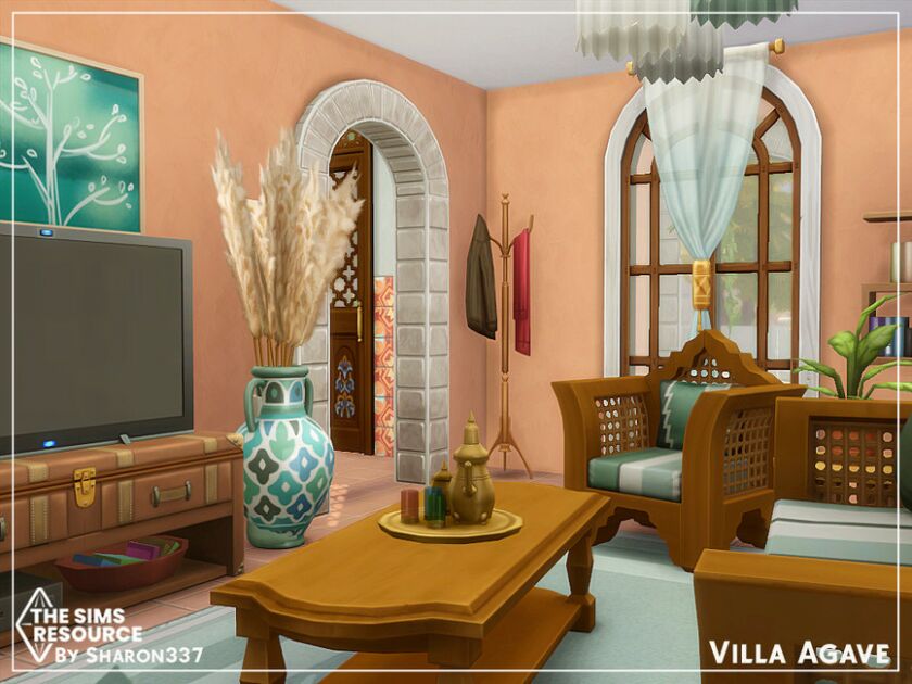 Villa Agave By Sharon337 4 sims 4 cc villa agave by sharon337 5