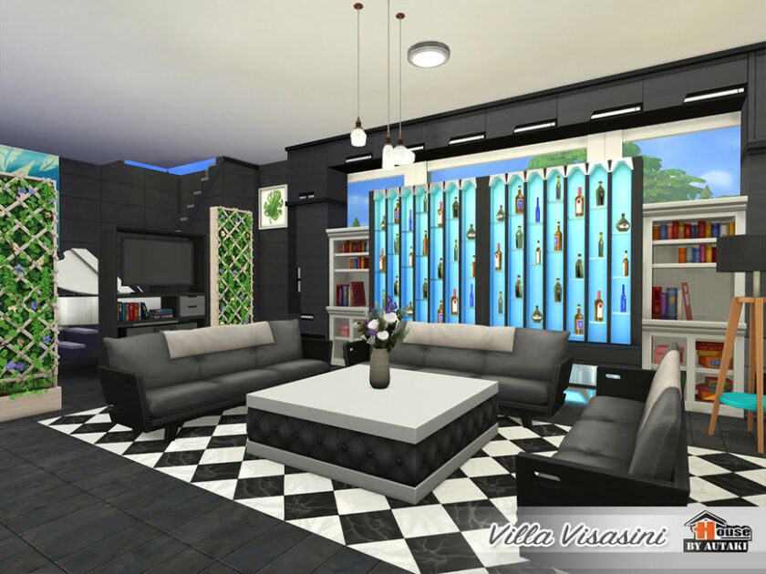 Villa Visasini Nocc By Autaki 2 sims 4 cc villa visasini nocc by autaki 6