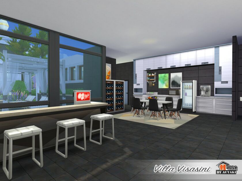 Villa Visasini Nocc By Autaki 3 sims 4 cc villa visasini nocc by autaki 7