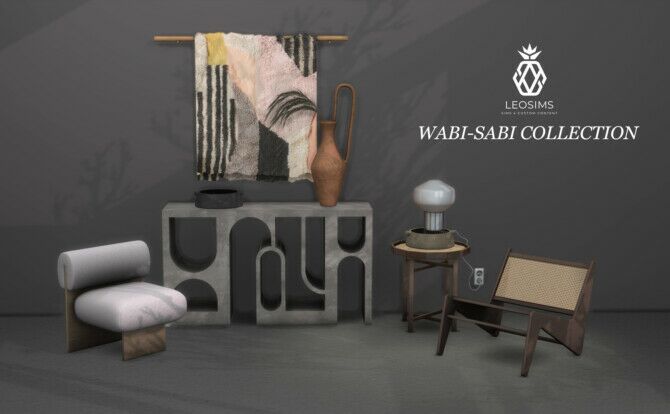Wabisabi Collection 1 Wabisabi Collection Sims 4 CC
