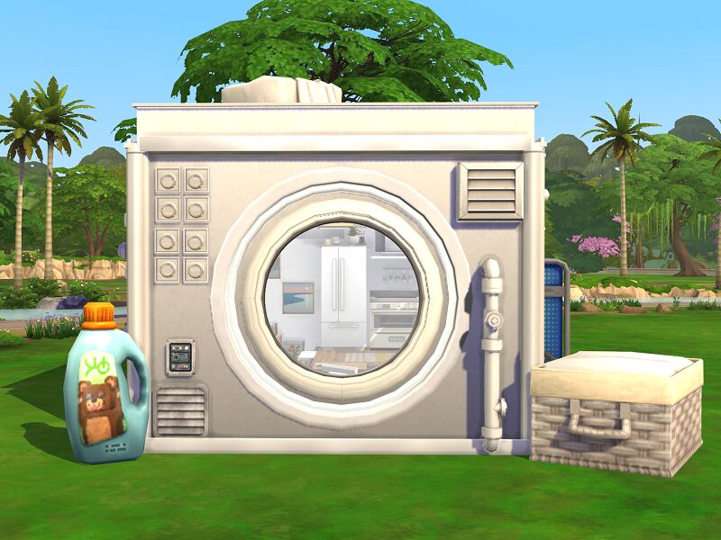 Washing Machine // House 1 Washing Machine // House Sims 4 CC