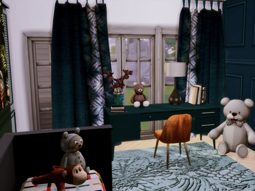 White Wine ART Deco Blue KID Bedroom- Only TSR CC By Genkaiharetsu 3 sims 4 cc white wine art deco blue kid bedroom only tsr cc by genkaiharetsu 6