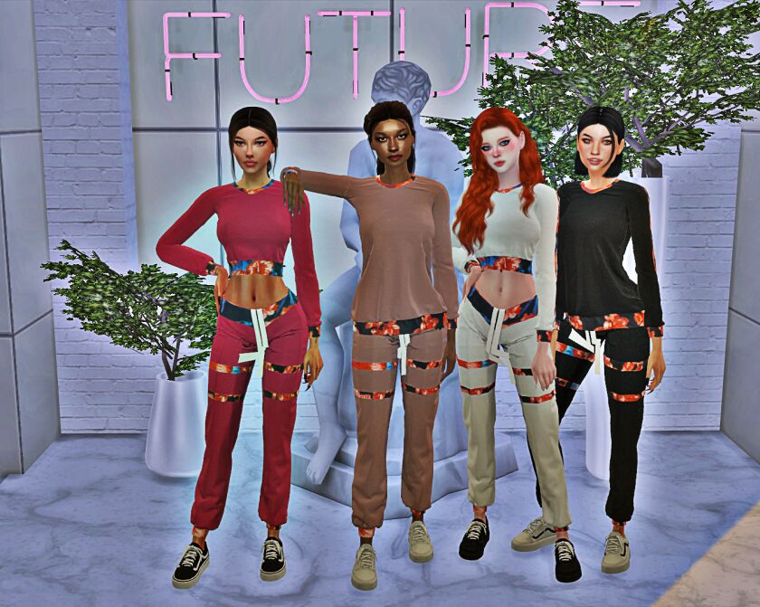 Yosseline 3 Pieces SET By Gemmagarza 2 sims 4 cc yosseline 3 pieces set by gemmagarza 2